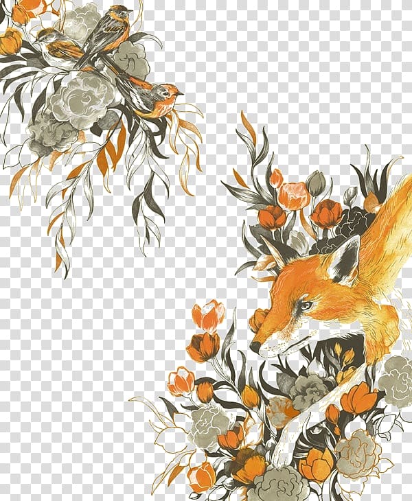 Minneapolis College of Art and Design Illustrator Artist Fox Illustration, fox transparent background PNG clipart