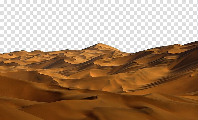 desert during daytime, Nature Sand Landscape, The golden sand of nature transparent background PNG clipart