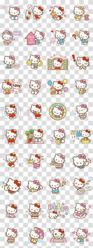 hello kitty sticker png
