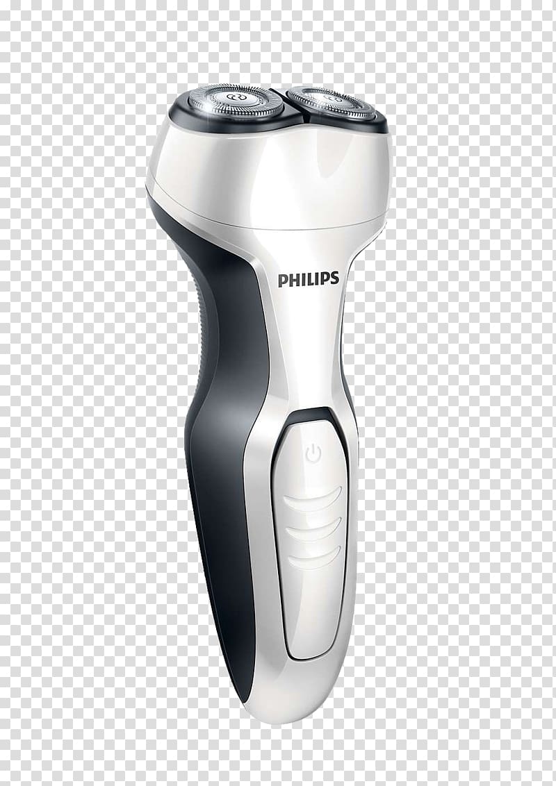 Philips Safety razor Battery charger Shaving Electric razor, Humanity slip handle electric razor transparent background PNG clipart