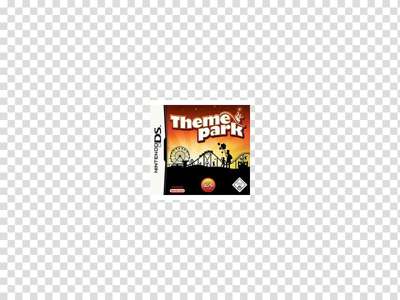 Theme Park Nintendo DS Logo Text Font, nintendo transparent background PNG clipart