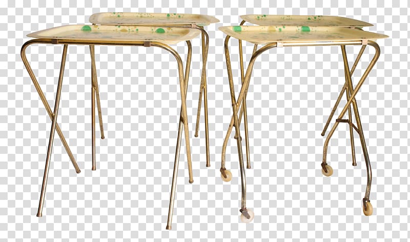TV tray table Chair Folding Tables, table transparent background PNG clipart
