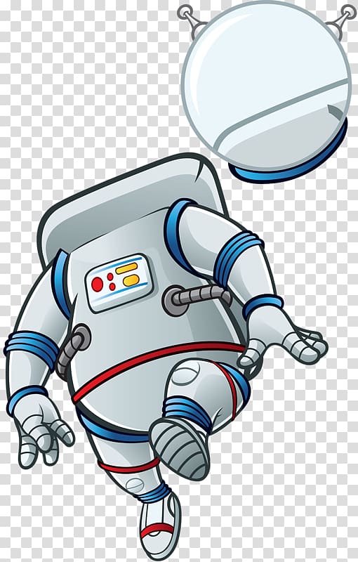 Astronaut , Robot ah transparent background PNG clipart