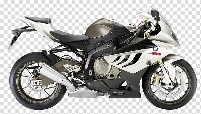 black and white sports bike, BMW S1000RR Motorcycle Car Sport bike, BMW S1000RR Sport Motorcycle Bike transparent background PNG clipart
