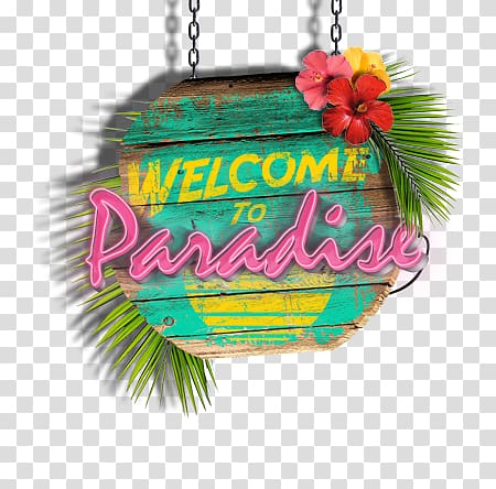 Welcome to Paradise Song English Information, others transparent background PNG clipart