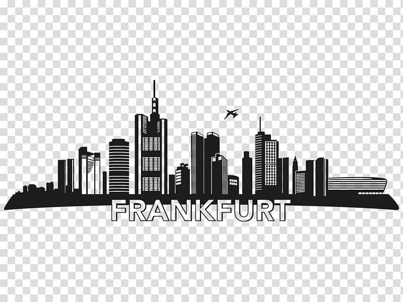 Skyline Plaza Frankfurt Wall decal Metropolis, others transparent background PNG clipart
