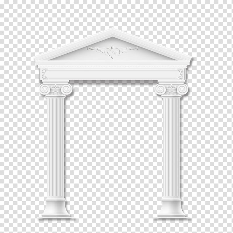 white pillar illustration, Table Fireplace Grout Shelf Wood, Wedding with arches transparent background PNG clipart