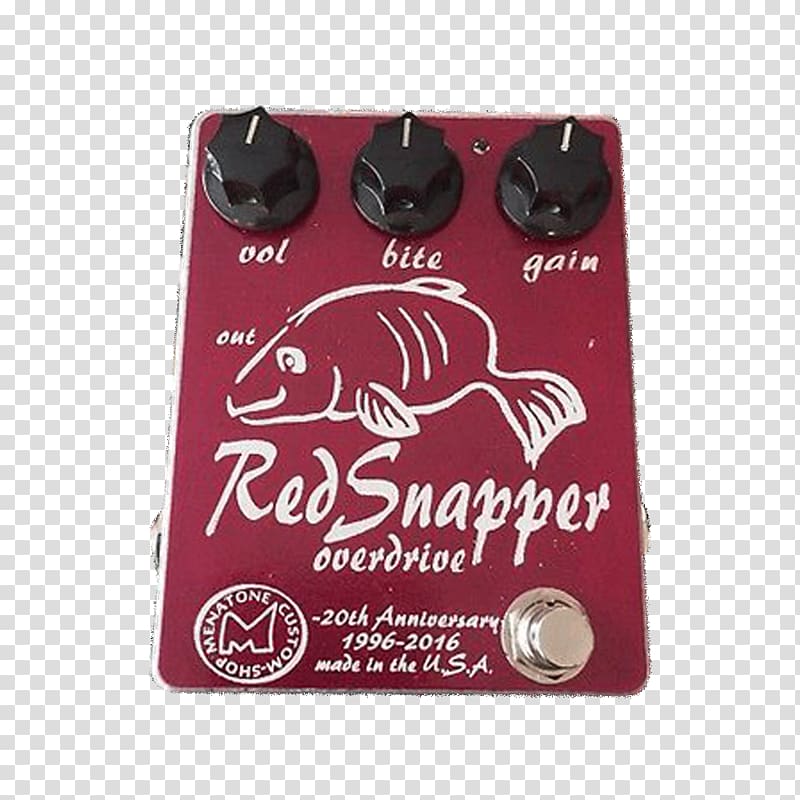 Northern red snapper Distortion Effects Processors & Pedals Electric guitar, electric guitar transparent background PNG clipart