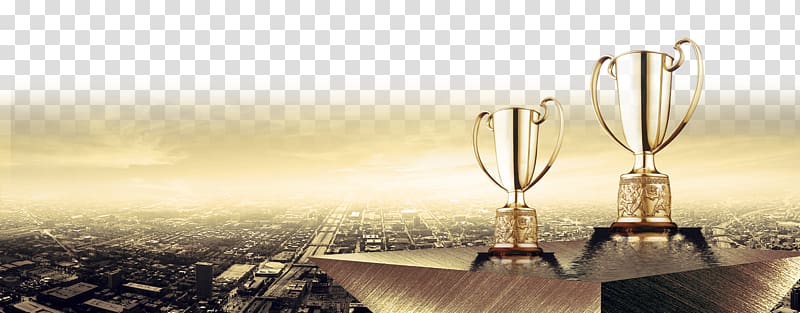 Trophy Creativity, Creative Trophy transparent background PNG clipart