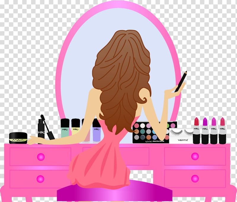 Make-up artist, make transparent background PNG clipart