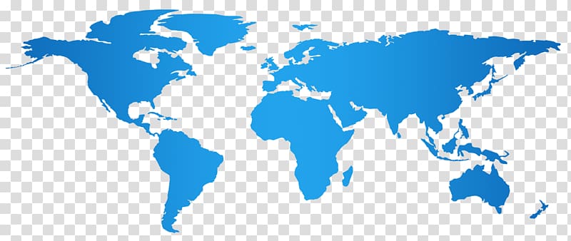 World map Globe , blue world map material transparent background PNG clipart