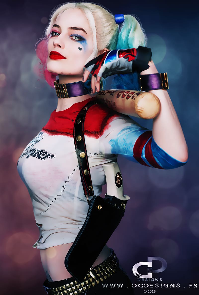 Harley Quinn, Margot Robbie Harley Quinn Joker Suicide Squad Film, harley quinn transparent background PNG clipart