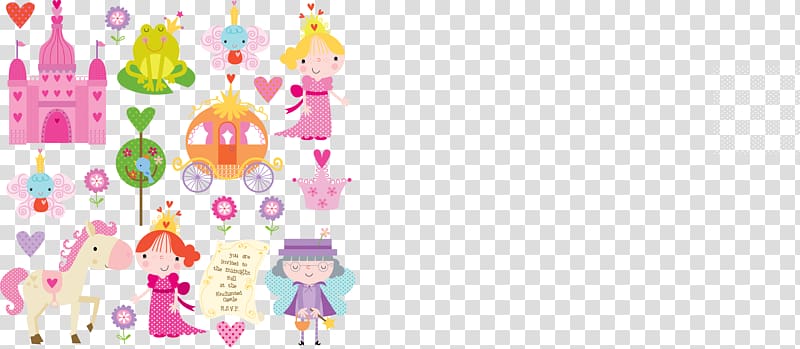 Graphic design Cartoon Illustration, Cartoon fantasy castle house transparent background PNG clipart