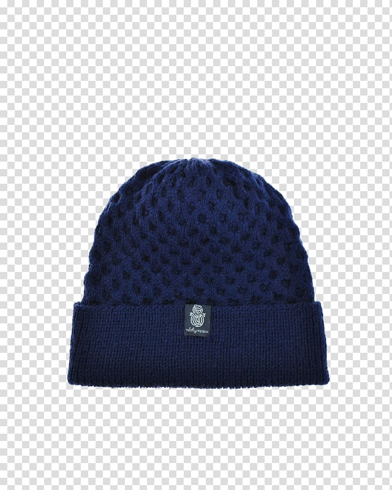 Beanie Knit cap Cobalt blue Wool, beanie transparent background PNG clipart