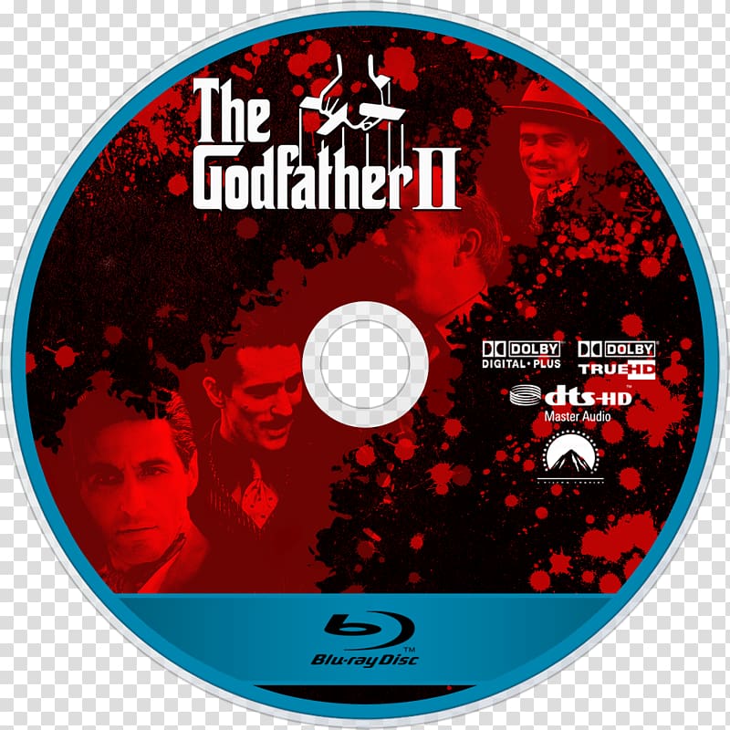 Compact disc The Godfather Blu-ray disc Vito Corleone Michael Corleone, youtube transparent background PNG clipart