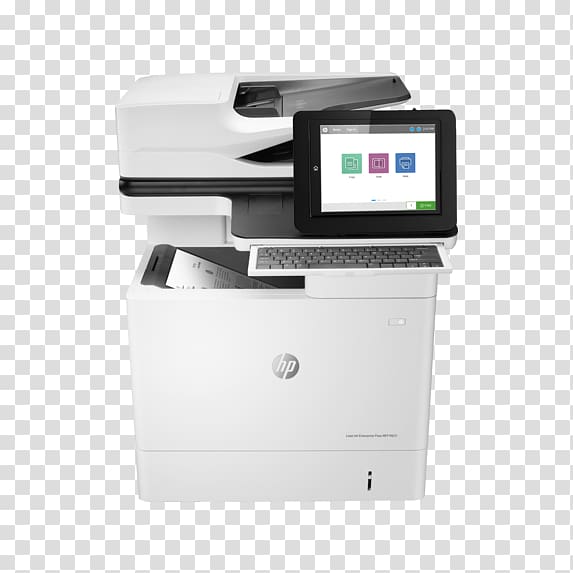 Hewlett-Packard Multi-function printer HP Inc. HP LaserJet Enterprise MFP M632h, hewlett-packard transparent background PNG clipart