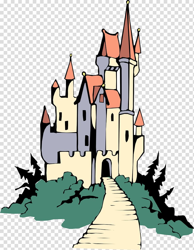 Castle Cartoon , Kingdom transparent background PNG clipart