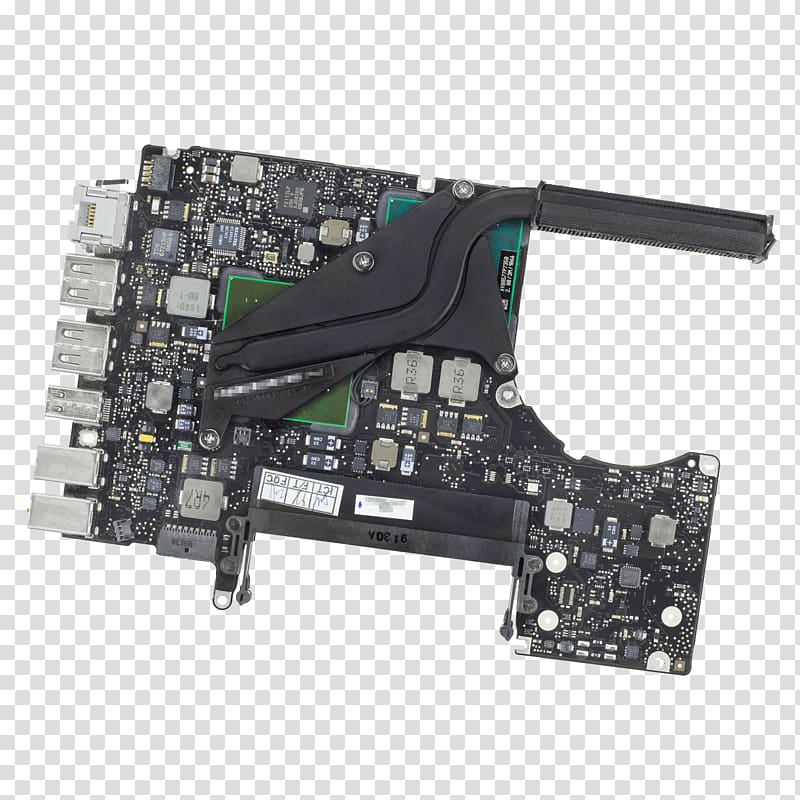 Motherboard MacBook Pro Intel Core i7, Logic Board transparent background PNG clipart