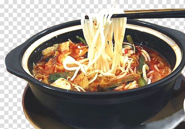 Yunnan Chinese cuisine Chicken soup Crossing the bridge noodles Mixian, Bridge noodle transparent background PNG clipart