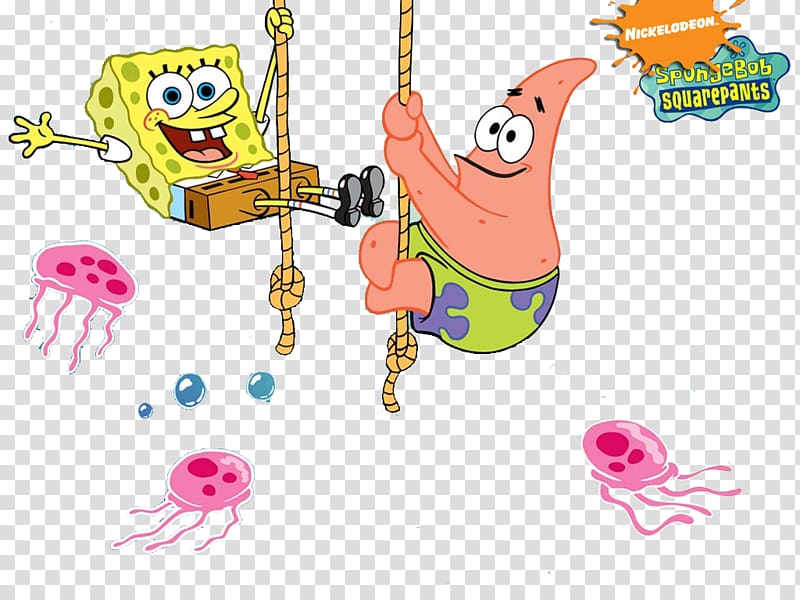 Patrick Star SpongeBob SquarePants Plankton and Karen Krusty Krab, paddy transparent background PNG clipart