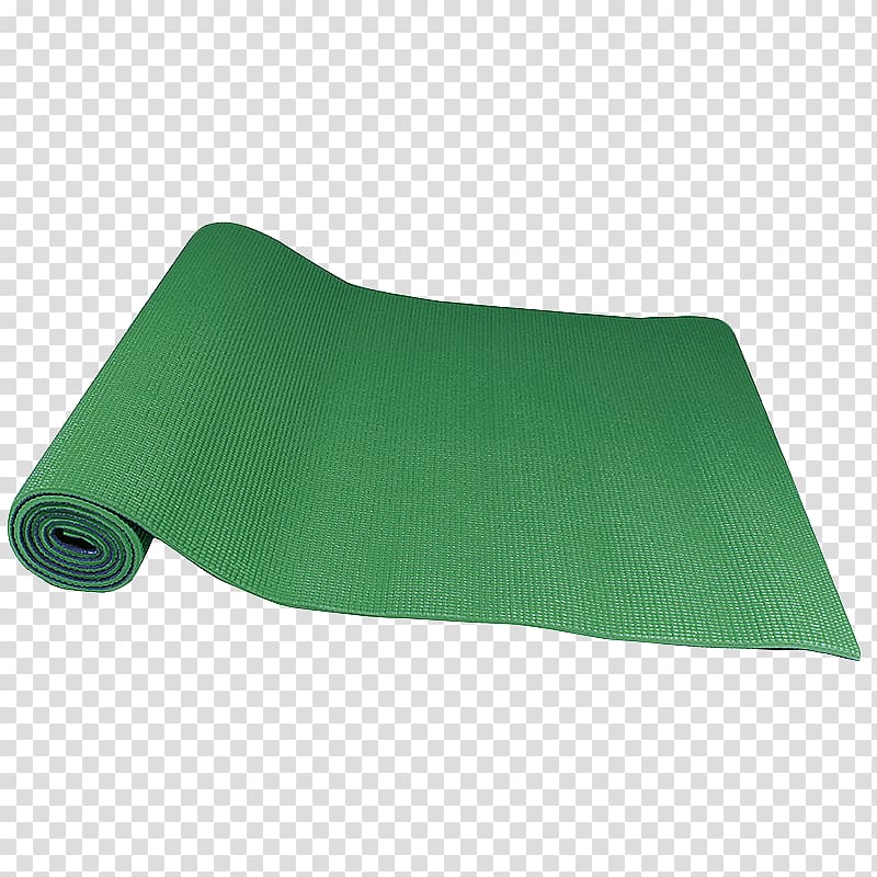Yoga & Pilates Mats Green Exercise Grey, yoga mat transparent background PNG clipart