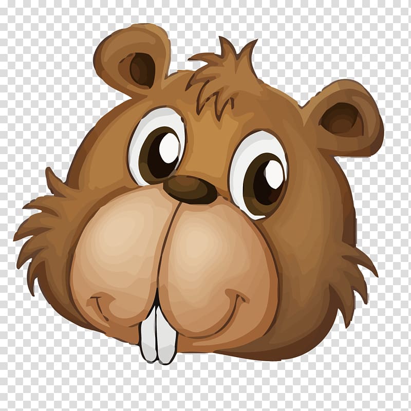 Beaver Cartoon , bear transparent background PNG clipart