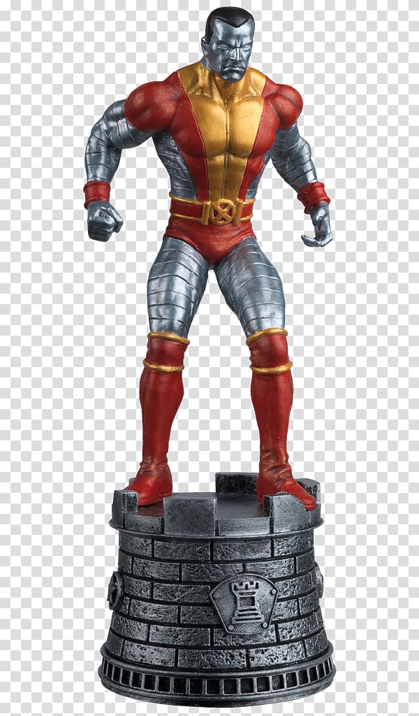 Colossus Mystique Chess Figurine Superhero, colossus transparent background PNG clipart