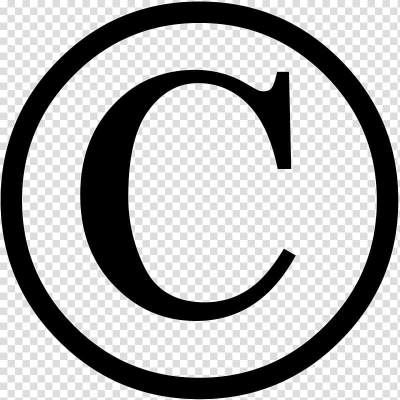 Copyright symbol Copyright law of the United States Registered trademark symbol Intellectual property, copyright transparent background PNG clipart