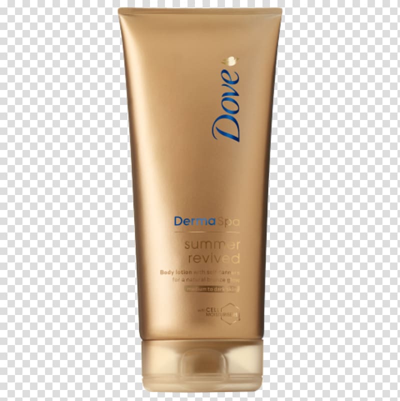 Dove DermaSpa Summer Revived Body Lotion Sunscreen Sun tanning, Teksture transparent background PNG clipart