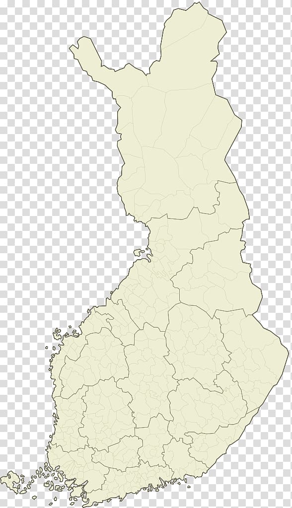 Hämeenlinna Kurikka Sub-regions of Finland Salo Ii, Finland, map transparent background PNG clipart