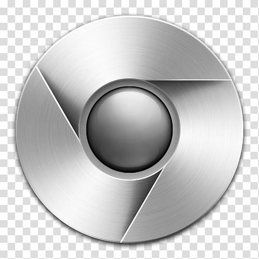 silver Google Chrome logo, Computer Icons Google Chrome Macintosh operating systems Web browser, Grey Chrome Icon transparent background PNG clipart
