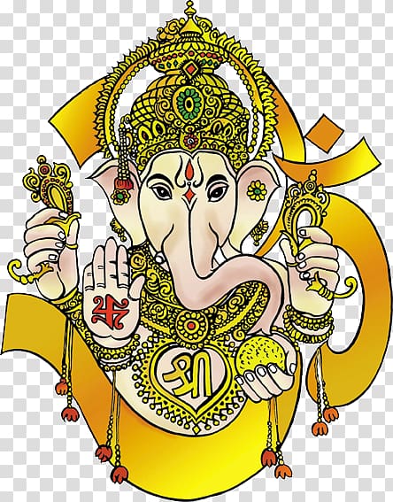 Ganesha Hinduism Deity Krishna, ganesha transparent background PNG clipart