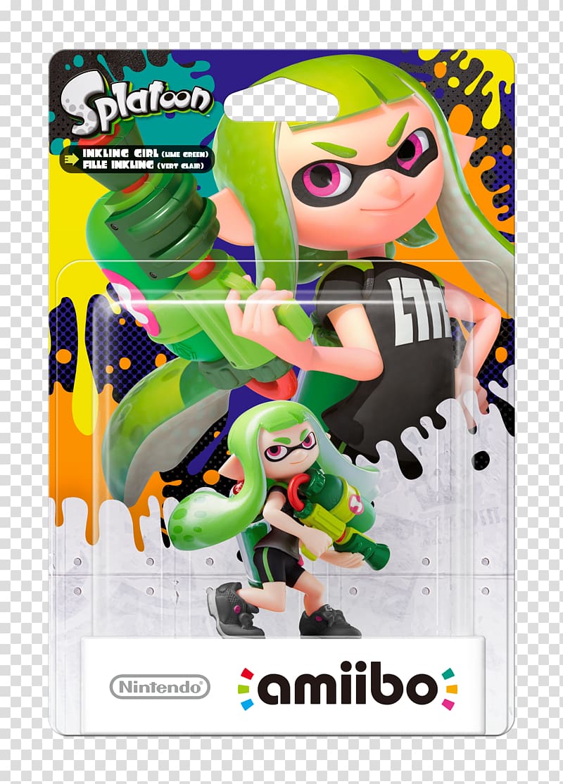 Splatoon 2 Wii U Amiibo, splatoon 2 ink brush transparent background PNG clipart