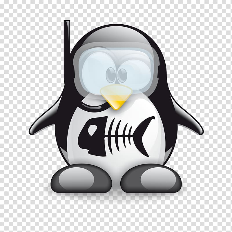Penguin Tux Linux kernel Ubuntu, Penguin transparent background PNG clipart