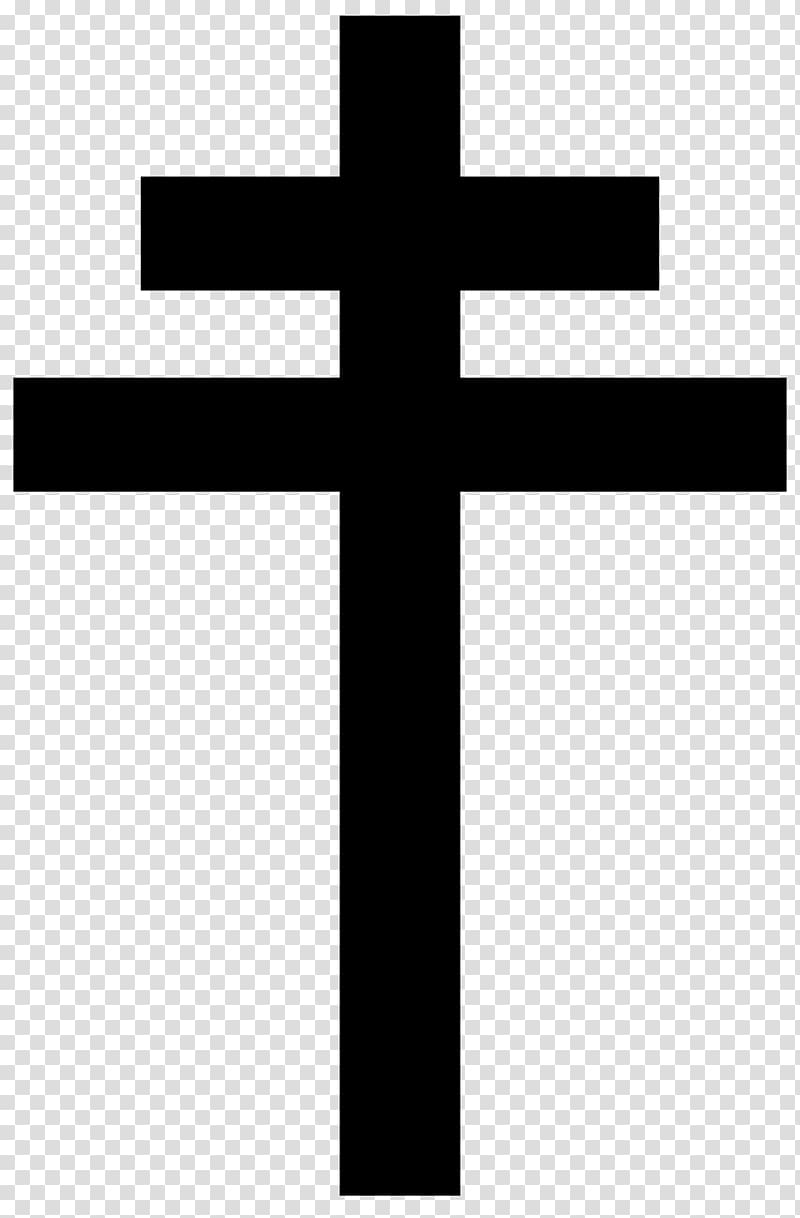 Cross of Lorraine Cross of Lorraine Symbol French Resistance, Easter cross transparent background PNG clipart