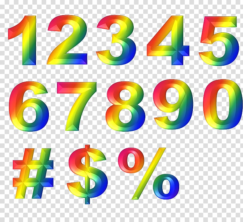 Number Rainbow Portable Network Graphics Color , rainbow transparent background PNG clipart