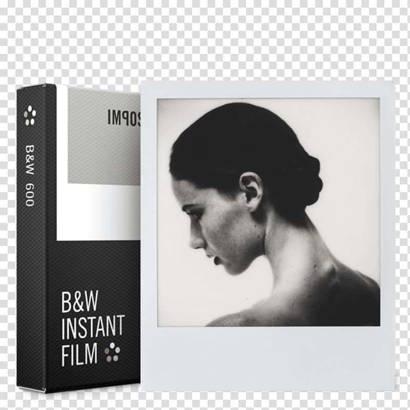 graphic film Polaroid SX-70 Black and white Instant film Instant camera, Camera transparent background PNG clipart