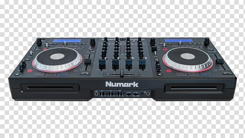 Audio Mixers Disc jockey Numark Industries DJ mixer Phonograph record, stereo buttons transparent background PNG clipart