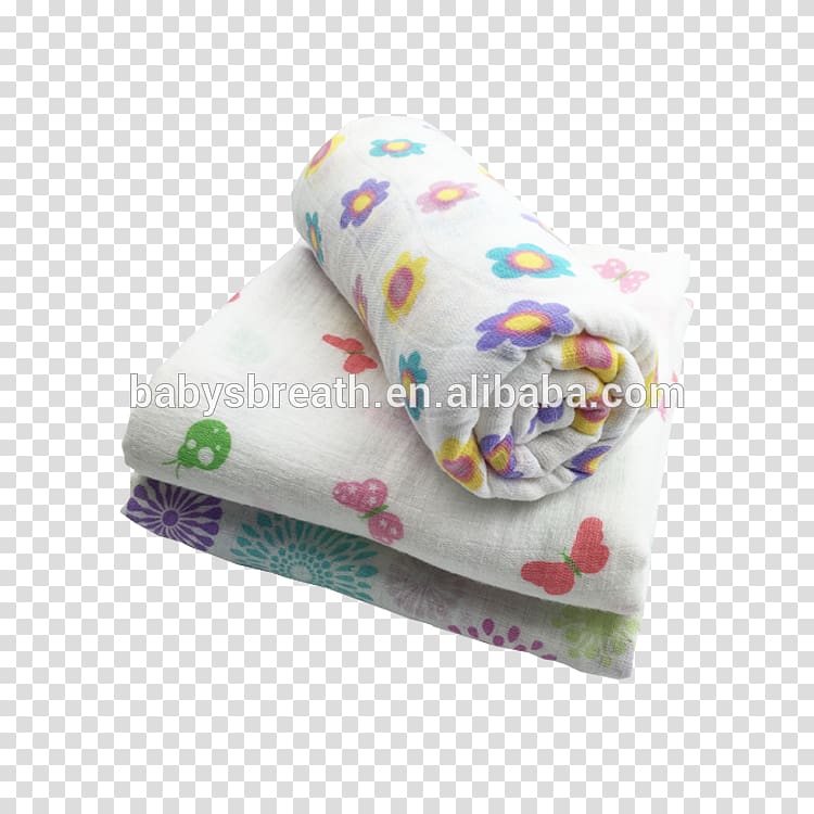 Textile Linens Material, muslin transparent background PNG clipart