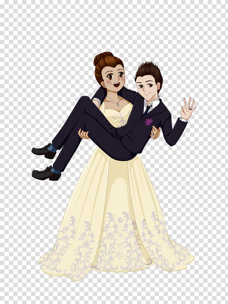 Gown Cartoon Girl, girl transparent background PNG clipart Gown Cartoon Girl, girl transparent background PNG clipart