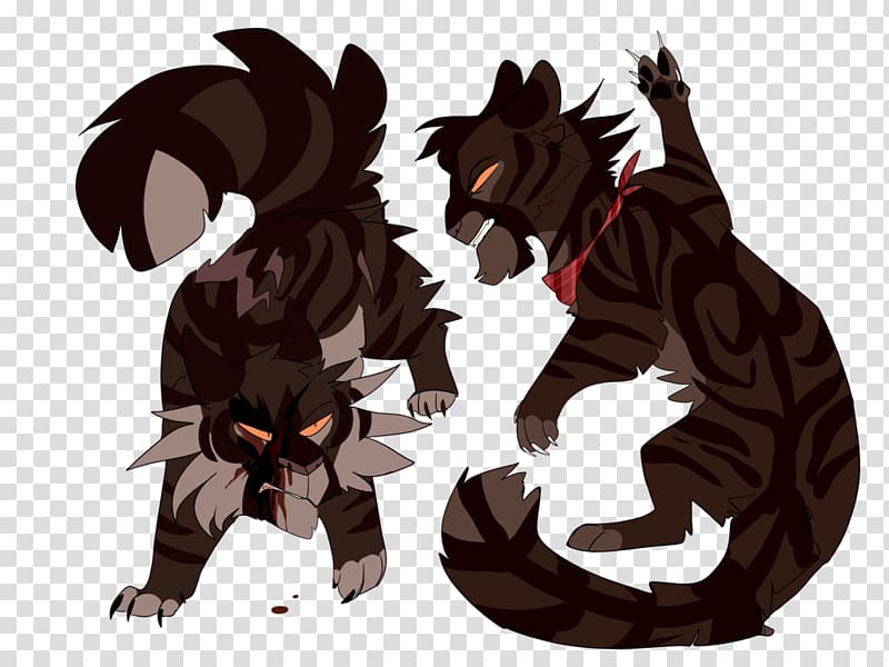 Yellowfang's Secret Warriors Cat Raggedstar Firestar, Cat transparent background PNG clipart