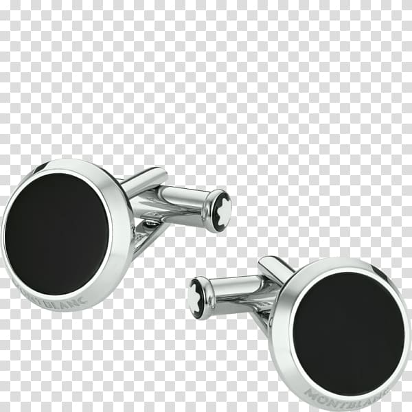 Cufflink Montblanc Meisterstück Onyx Jewellery, Jewellery transparent background PNG clipart