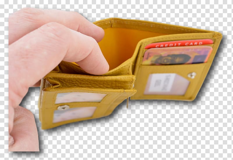 Wallet Yellow Vouwen, Wallet transparent background PNG clipart