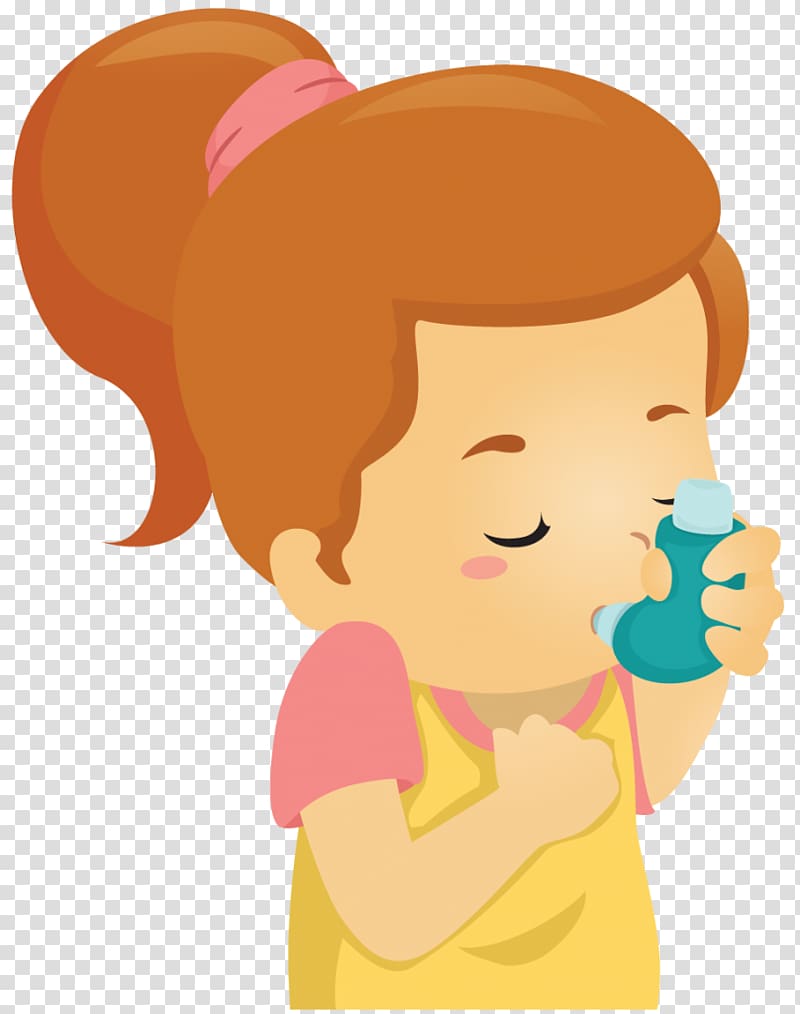 Asthma Inhaler , child transparent background PNG clipart