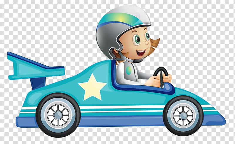 Kart racing Go-kart , Character Car transparent background PNG clipart