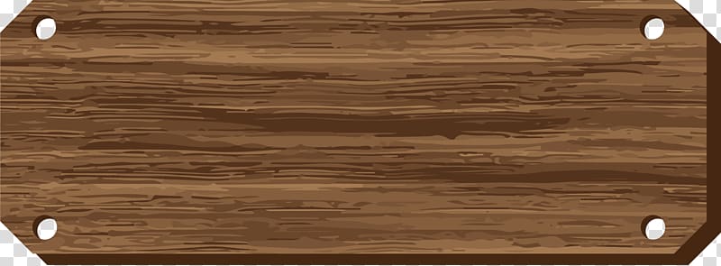 brown wooden plank illustration, Wood stain Varnish Rectangle Brown, Perforated wooden signboard transparent background PNG clipart