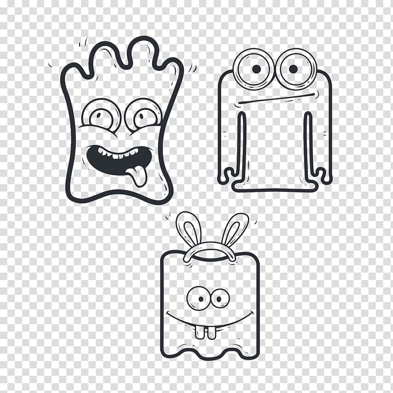 T-shirt Icon, Cute monster transparent background PNG clipart