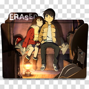Erased Satoru Fujinuma Anime Manga Television show, erased transparent background PNG clipart thumbnail
