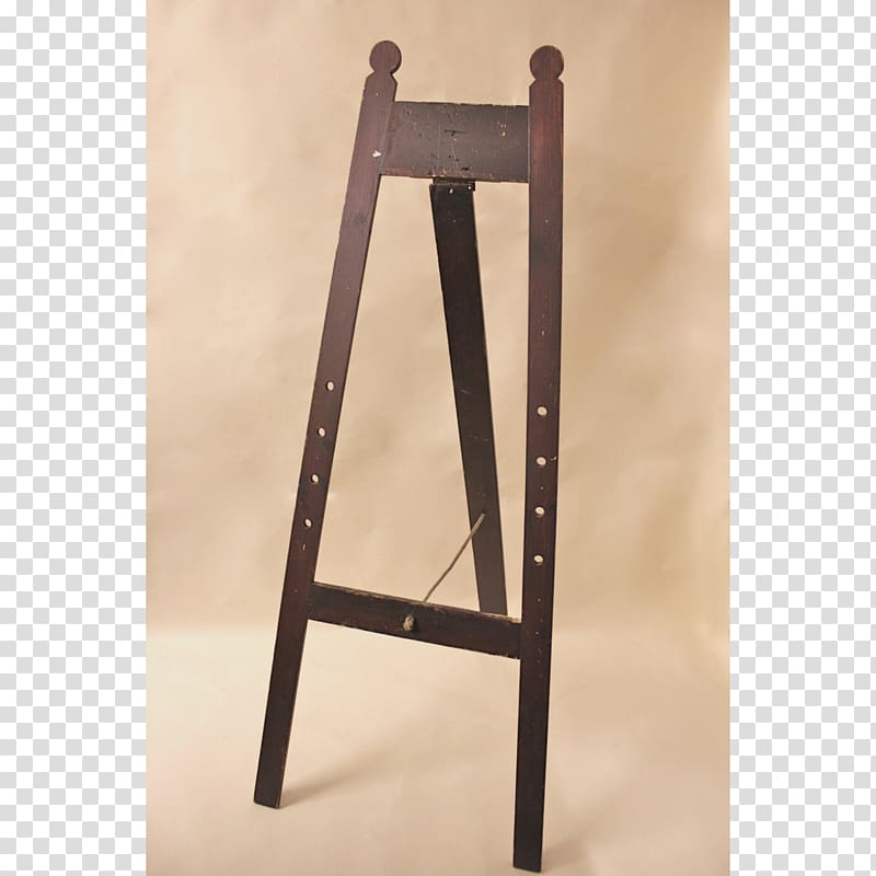 Bar stool Wood Angle Easel, wood transparent background PNG clipart