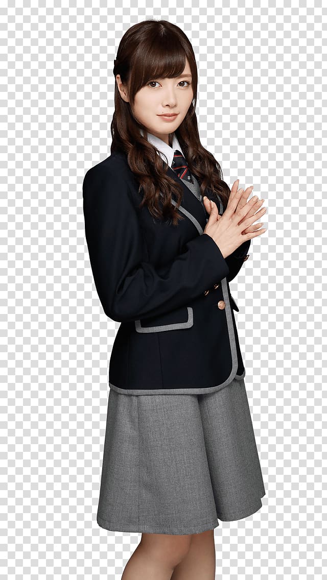 Mai Shiraishi Nogizaka46 乃木恋〜坂道の下で、あの日僕は恋をした〜 Waistcoat Jacket, jacket transparent background PNG clipart